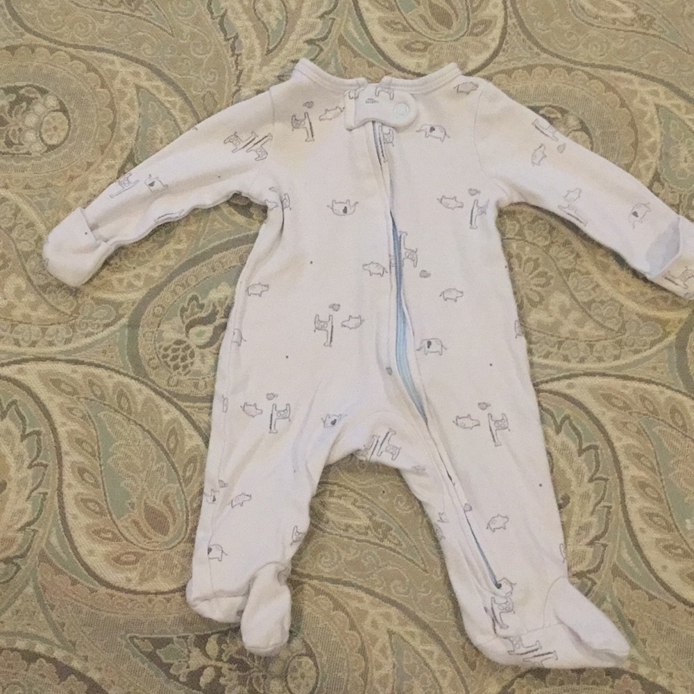 Just one you from Carters-Preemie footie pjs